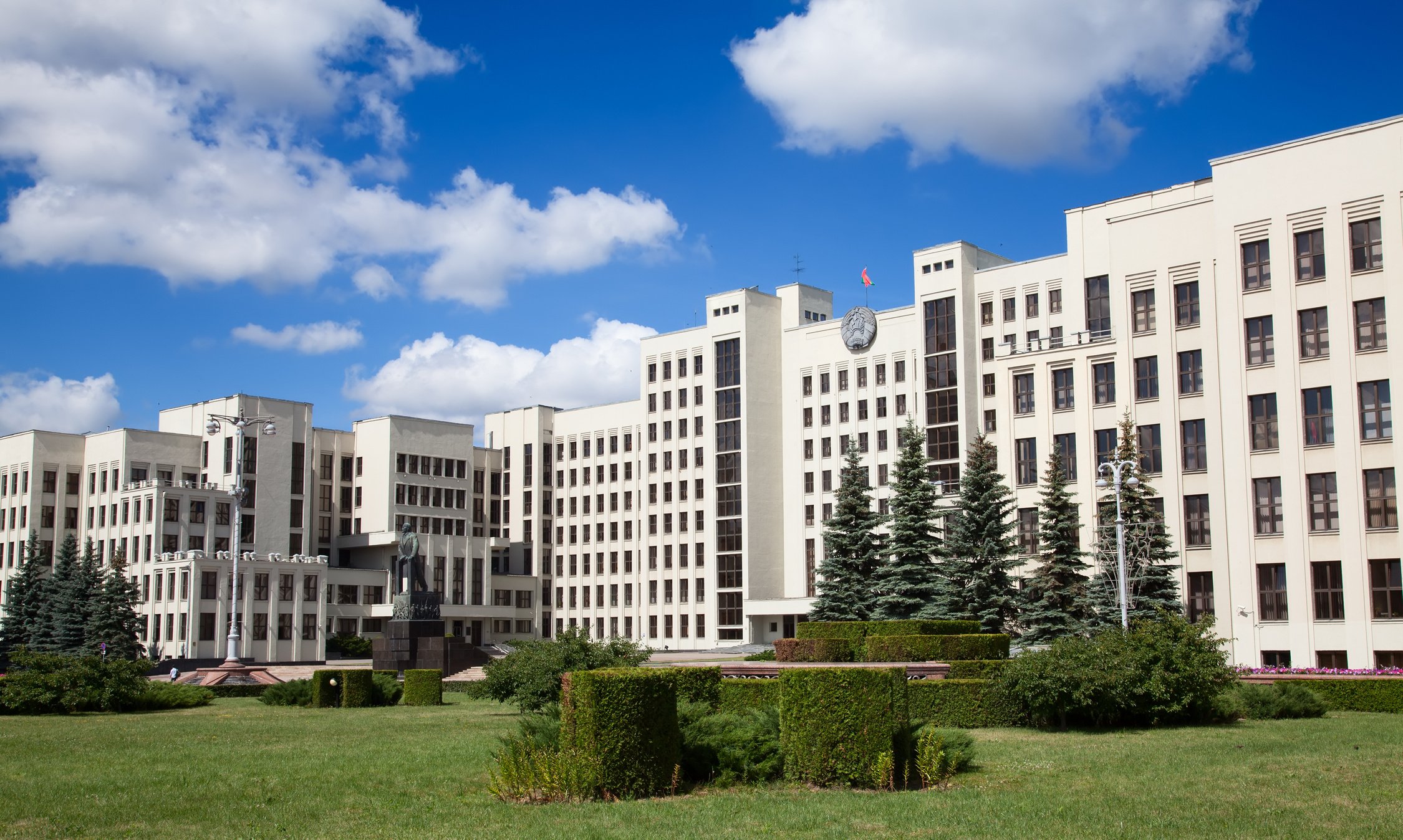 Parliament building in Minsk. Belarus